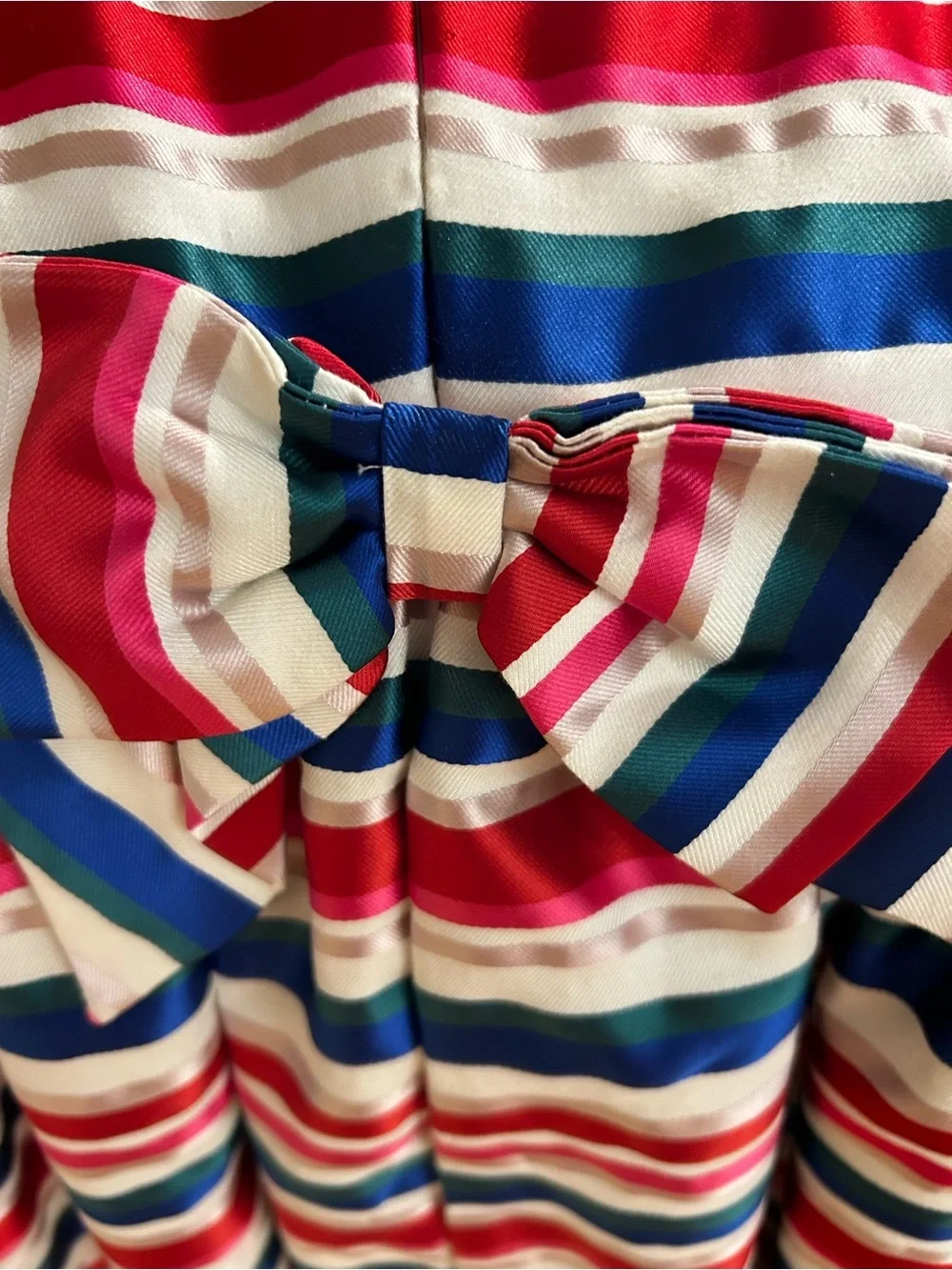 GYMBOREE Sateen Striped Fit-and-Flare Girls Dress